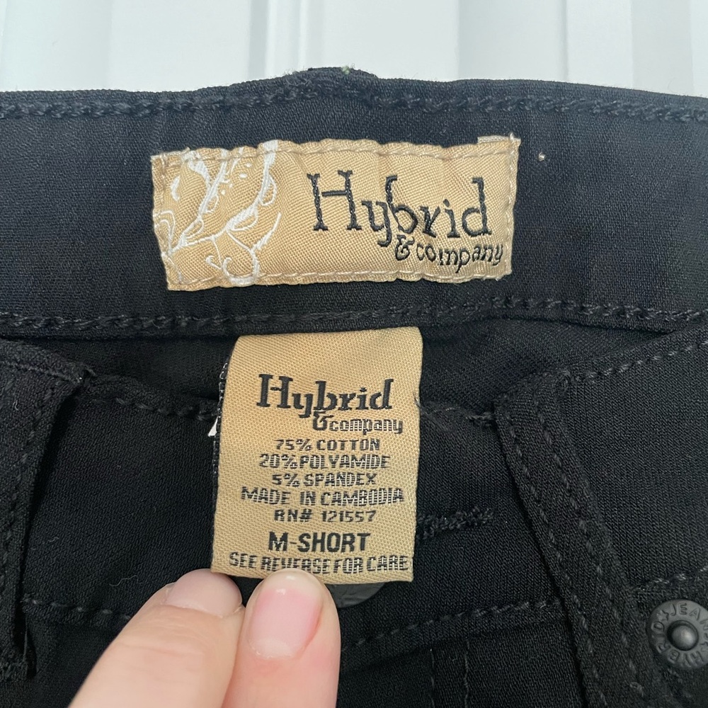 Hybrid & Company Elegant Black Trousers